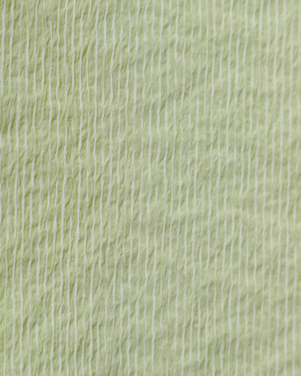Green Boat Neck Sleeveless Mini Dress - Image 6