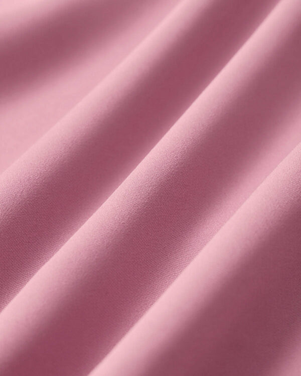 Pink Square Neck Slip Pleated Mini Dress - Image 7