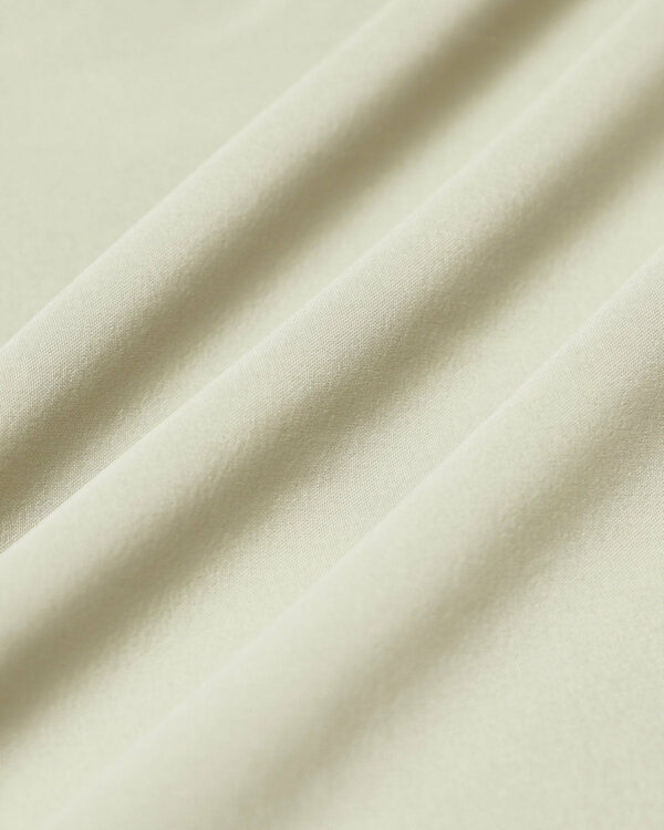 Green Square Neck Pocket Slip Midi Dress - Image 9