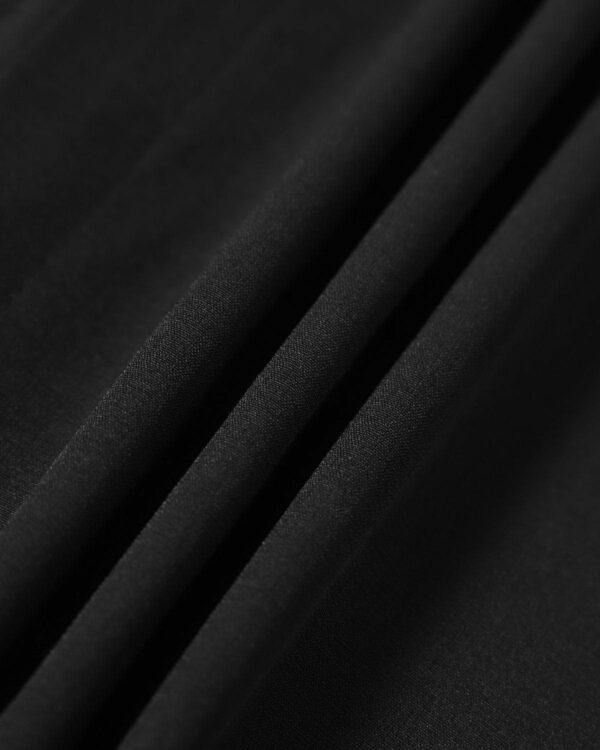 The Black U Neck Tie Back Sleeveless Maxi Dress - Image 8