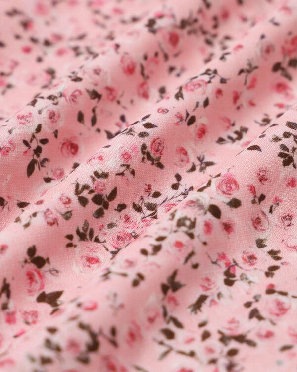 Pink Floral Ruched Corset Slip Mini Dress - Image 8