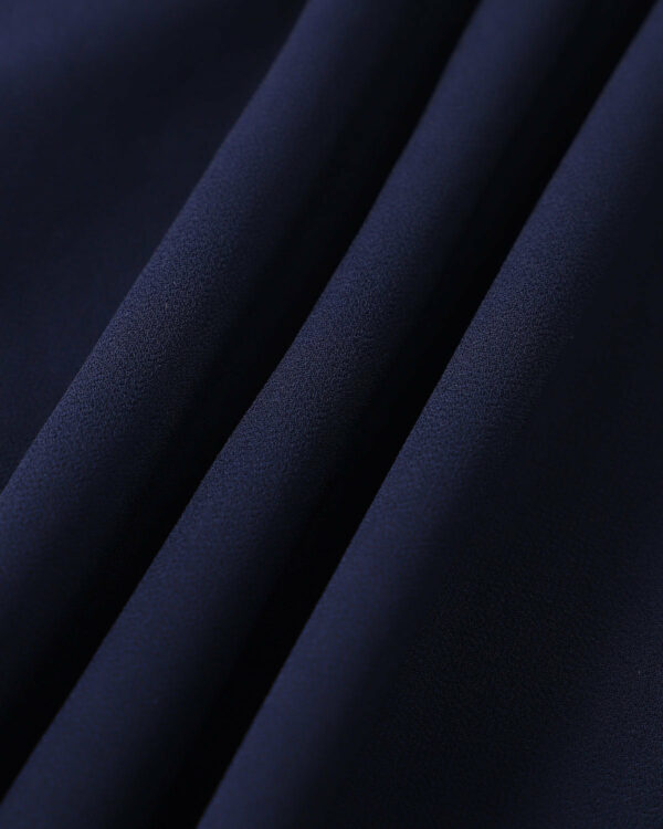 The Navy Halter Bowknot Back Maxi Dress - Image 7