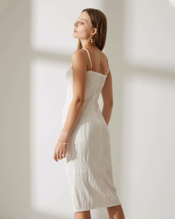 The Water Ripple Textured Cami Dress - Image 5