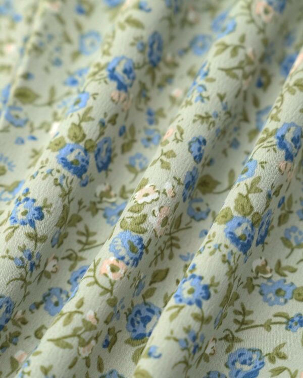 The Ruffle Edge Floral Mini Dress - Image 4