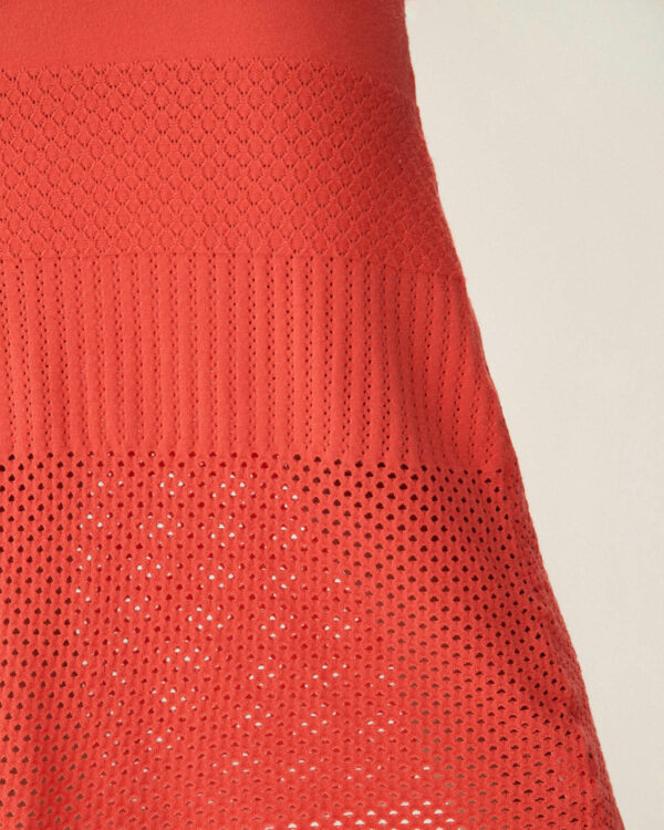 Red Tie-Back Midi Dress - Image 2