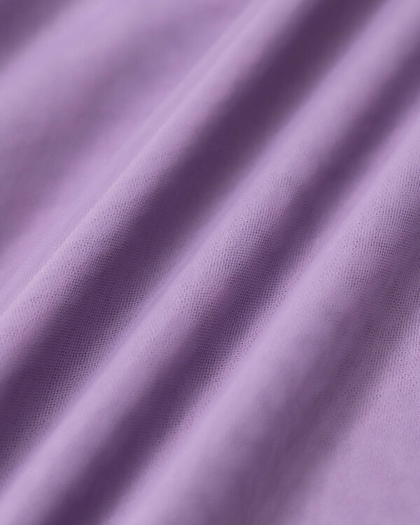 Purple Mesh Wrap Slip Maxi Dress - Image 8