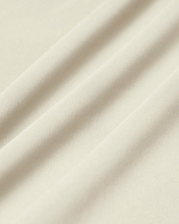 Beige Square Neck Pocket Slip Midi Dress - Image 8