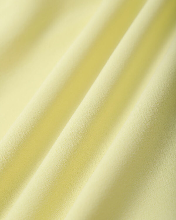 Yellow Ruffle Backless Slit Slip Maxi Dress - Image 8