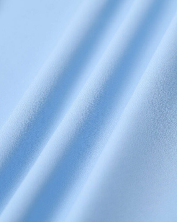 Blue Neck Chiffon Maxi Dress - Image 8