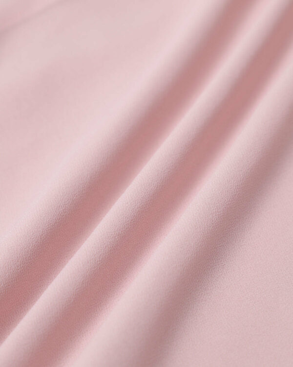 Pink Neck Chiffon Maxi Dress - Image 8
