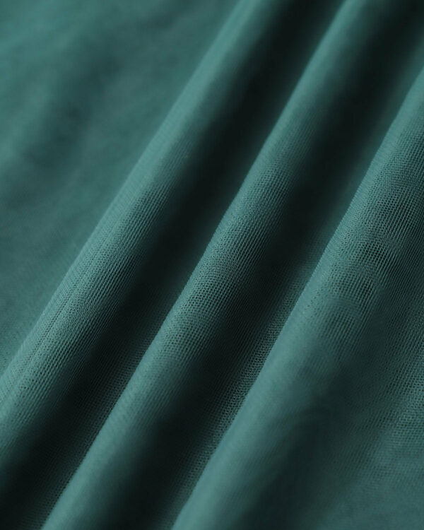 Green Mesh Wrap Slip Maxi Dress - Image 13