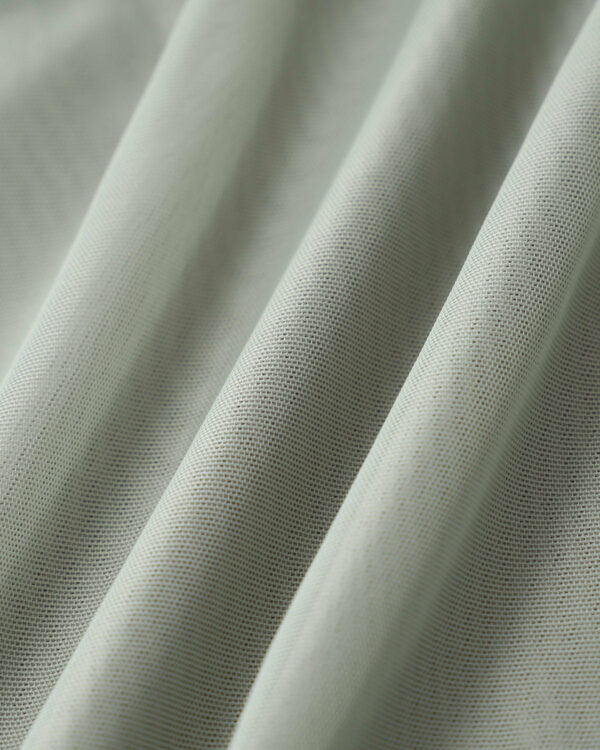 Green A-Line Slip Pleated Midi Dress - Image 9