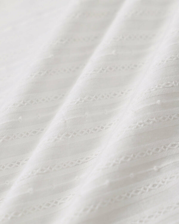 White Pocket A-Line Slip Midi Dress - Image 8