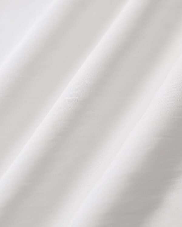 White Ruched Slip Maxi Dress - Image 9