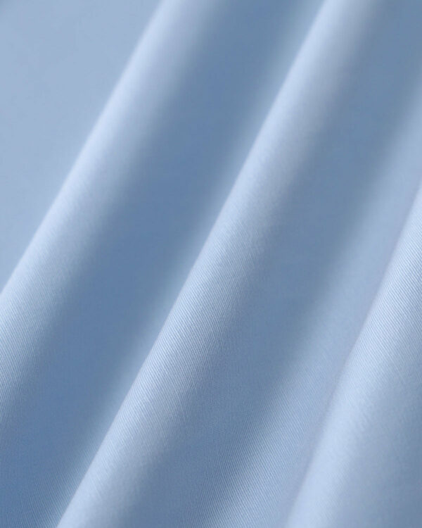 Blue V Neck Button Sleeveless Midi Dress - Image 7