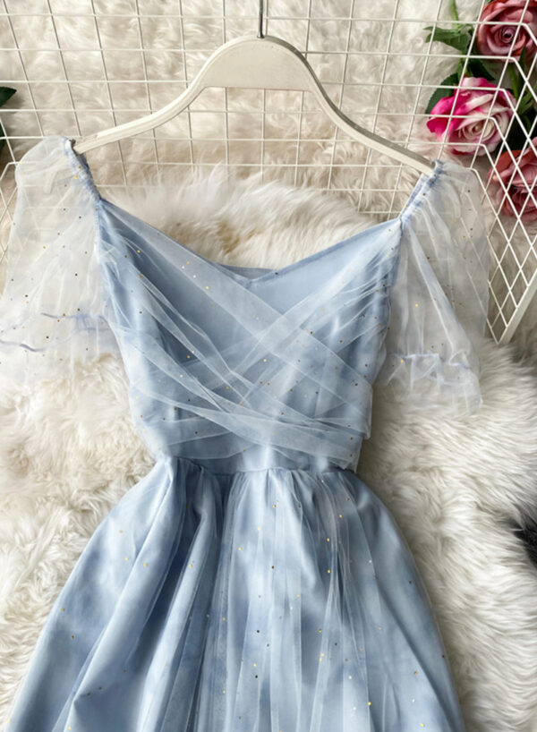 Pink Tulle Short Dress Summer Dress P333 - Image 5