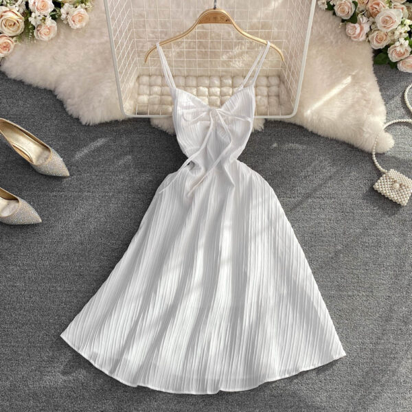 Cute A Line V Neck Short Dress Fashion Dress P344 - Image 4