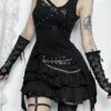 Alternative crossover sleeveless top