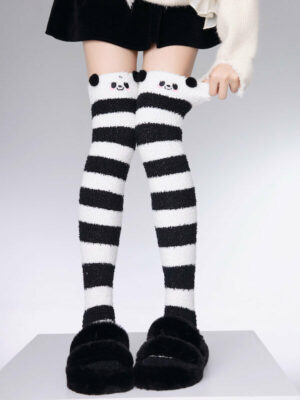 Fluffy cute stockings