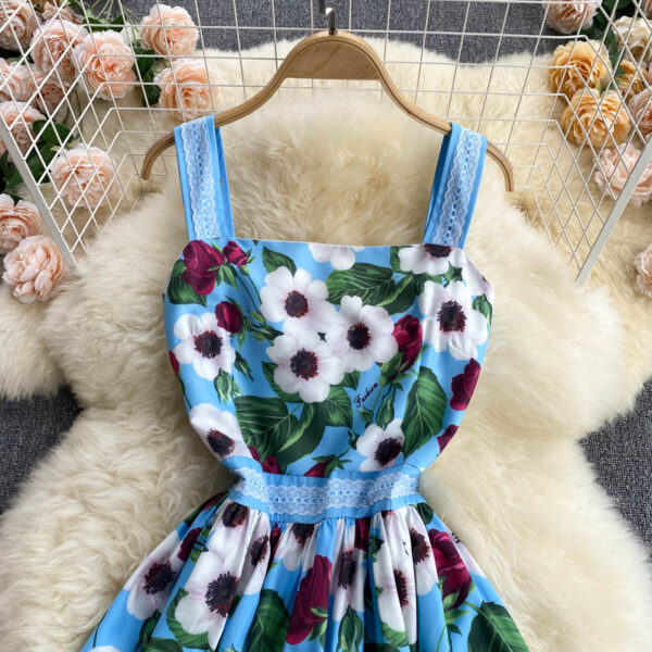 Cute A Line Floral Dress Fashion Dress P306 - Image 5