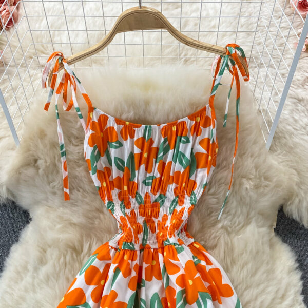Cute A Line Floral Dress Fashion Dress P302 - Image 3