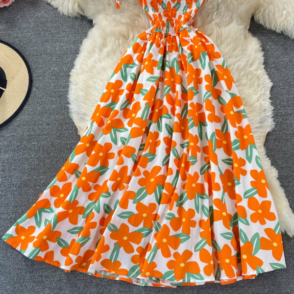 Cute A Line Floral Dress Fashion Dress P302 - Image 5