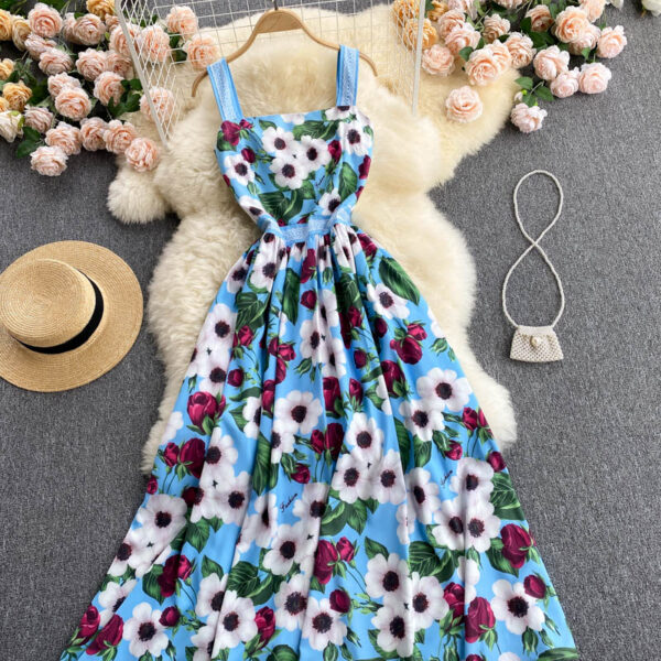 Cute A Line Floral Dress Fashion Dress P306 - Image 2