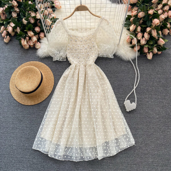Cute Lace Short Dress Fashion Dress P312 - Image 5