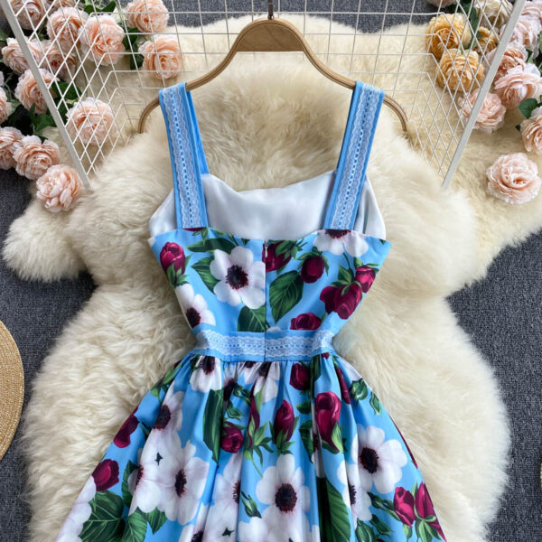 Cute A Line Floral Dress Fashion Dress P306 - Image 8
