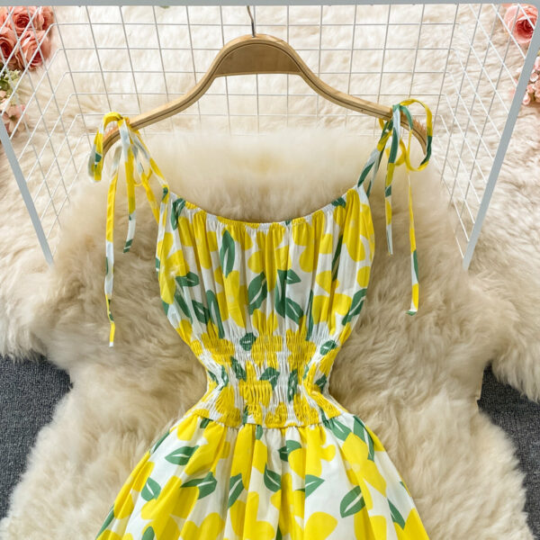 Cute A Line Floral Dress Fashion Dress P302 - Image 6