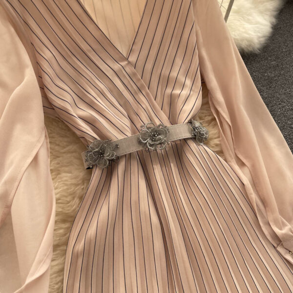 Cute V Neck Short Dress Fashion Dress P304 - Image 7