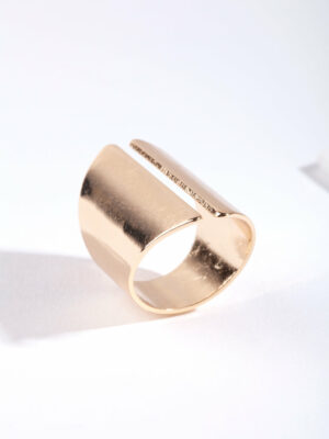 Open Shield Ring