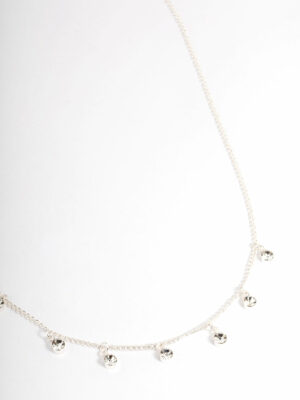 Stone Droplet Necklace