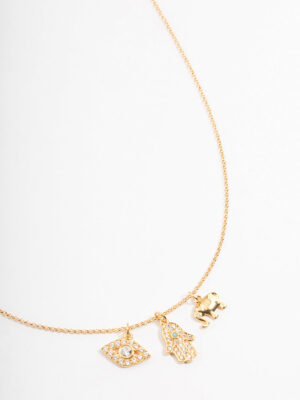 Eye Elephant Necklace