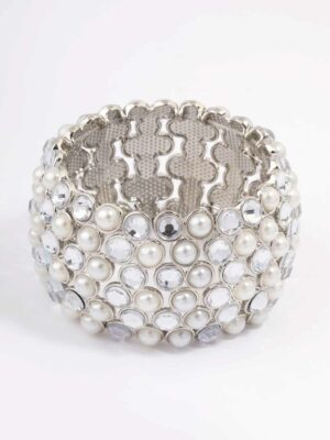 Pearl Large Statement Bracelet