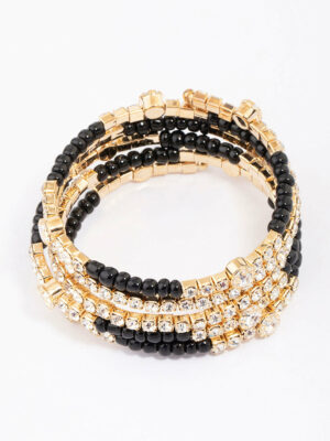 Black & Wrapped Bracelet