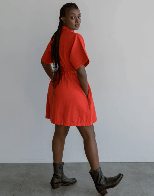 Utility Cinched Zip Dress - Image 30